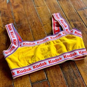 KODAK forever 21 collab bralette